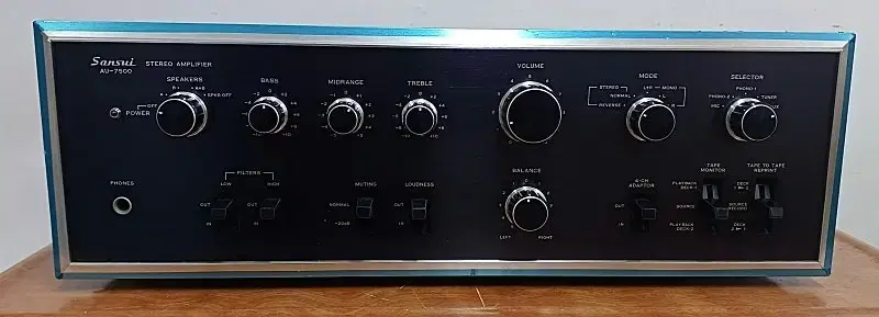 산수이 AU-7500/TU-7500 앰프튜너 세트 민트급